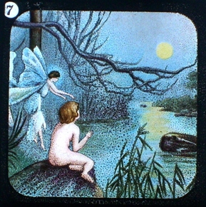 THE WATER-BABIES - magic lantern slide
